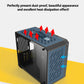 Mini ITX Case Glass Side 240mm Watercooling Travel-Friendly