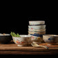 Ceramic 4.5 Inch Japanese Rice Bowl Retro Household Tableware