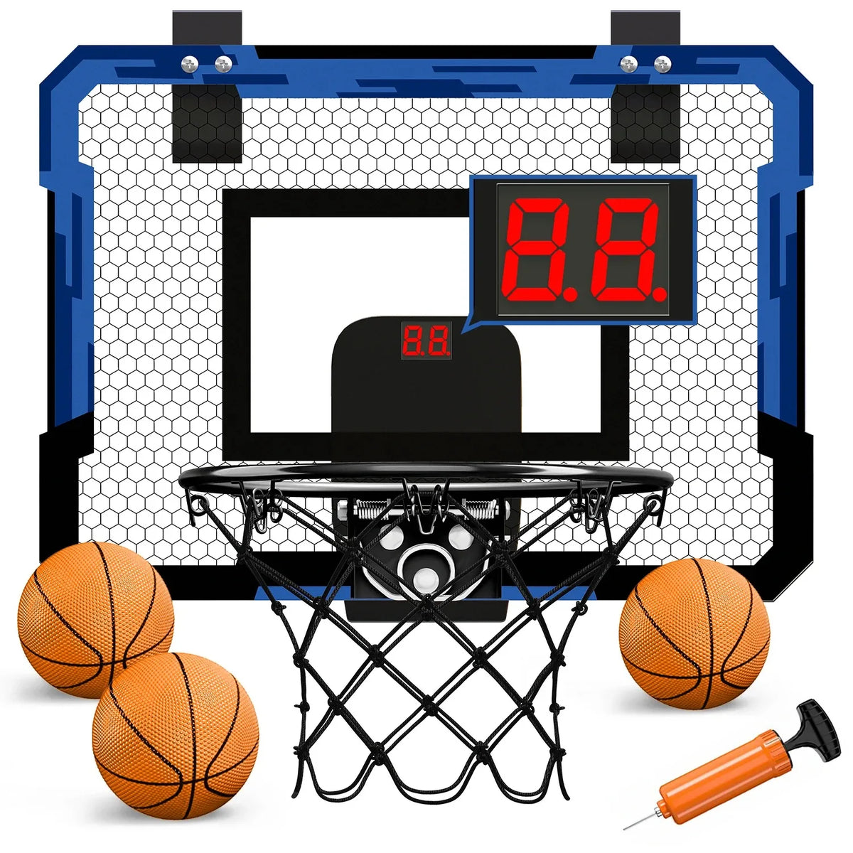 Basketball Hoop For Kids Wall Mounted Mini Backboard Kit Indoor Outdoor Play Back To School 2026 Gift