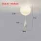 Kids Room Chandelier, Nursery Decor, TikTok Viral 2026 Gift – Ceiling Light Bear Cartoon Acrylic Spheres