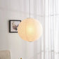 Wabi Japandi Sabi Round Pendant Light E27 LED Hanging Cozy Lamp