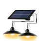 Solar2026 Edition Pendant Light With Remote Control, Outdoor Water-Resistant LED Lamps For Shed Barn Backyard Patio