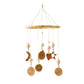 Mobile Baby Wooden Crib Hanging Toy Newborn Nursery Fall 2025 Soothing Music Developmental Gift
