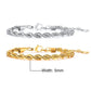 Steel Stainless Rope Chain Bracelet Twisted Singapore