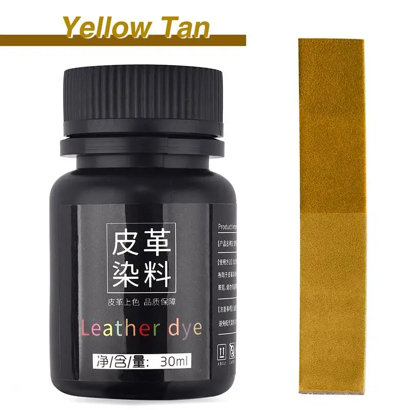 Leather Dye Kit for DIY Leather Craft - Fall 2026 Trend Eco Friendly Dye Kit for Projects