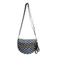 checkered nylon, box shape, travel and daily use – Multi-Use unisex crossbody bum bag