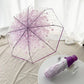 Style Korean Folding Umbrella with Cherry Blossom Design