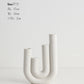 Ceramic Candle Holders Kit Of 3 White Scandinavian Minimalist Candle Stands Fall 2025 Contemporary Centerpiece Gift