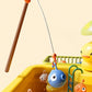 Kids Electric Kitchen Sink Toy with Running Water, Play Utensils, and Food Items for Pretend Cooking Fun-3