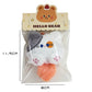 Cat Plush Keychain Cute Rabbit Fur Bag Charm Gift Decor