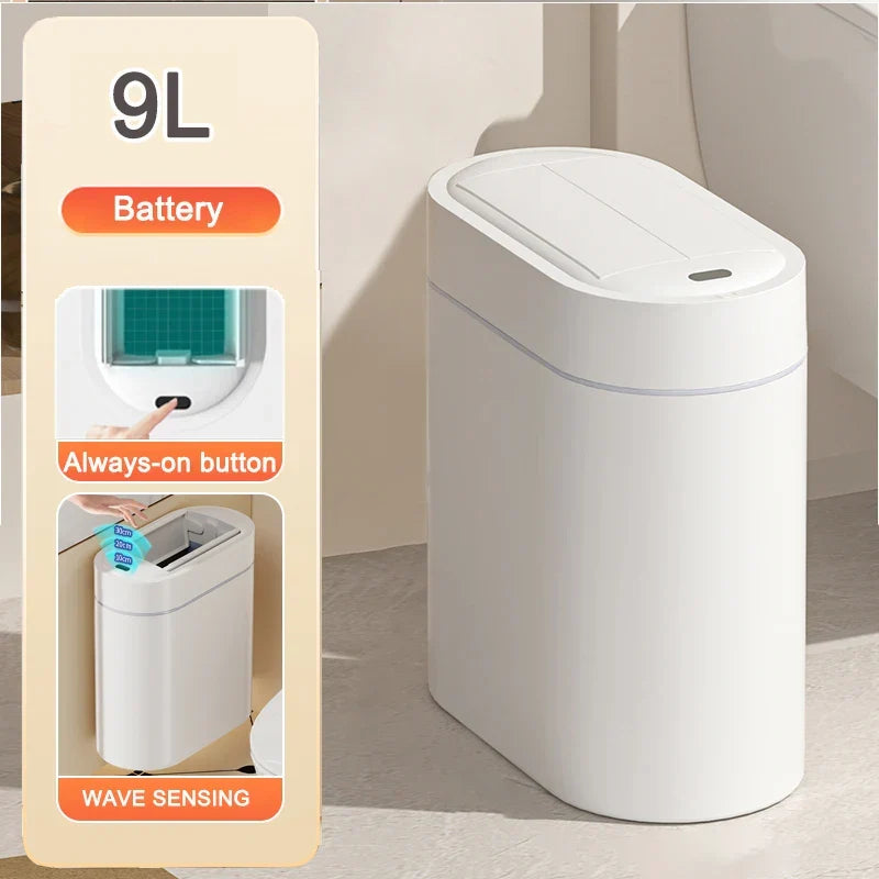 Smart2025 Edition Trash Can Wall Mount Automatic Narrow Bin