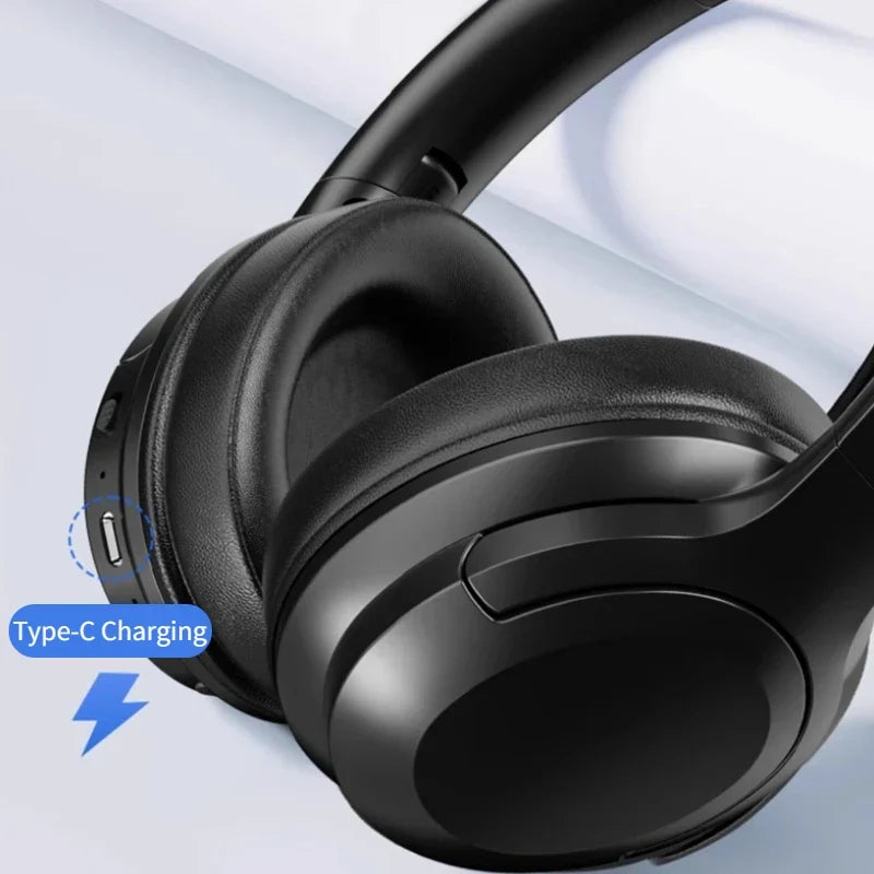 Cordless Bluetooth Headphones Over Ear Noise Cancelling