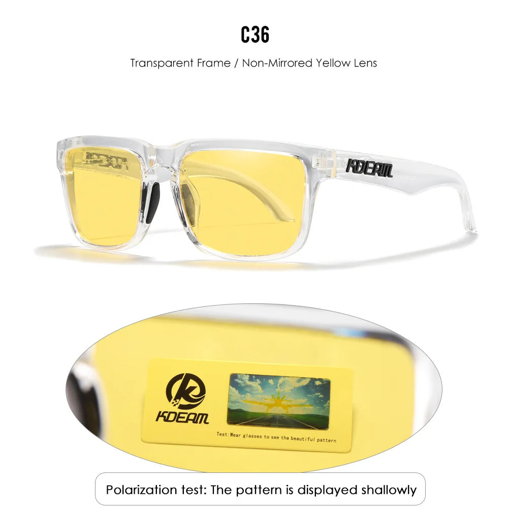 Polarized Sunglasses Unisex Outdoor Eyewear Summer 2026 Trend Mirror Lens Light UV Protection Gift Idea