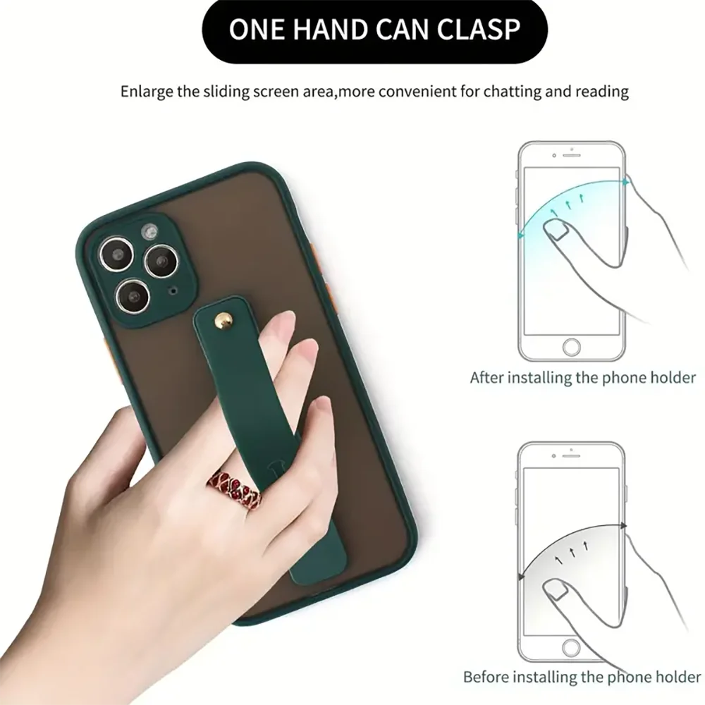 Multi-functional Mobile Phone Ring Holder - Travel-Friendly Accessory for Men and Women