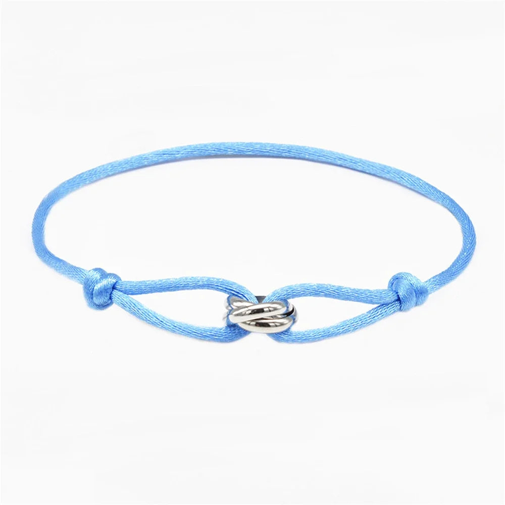 Bracelet Rope Chain Wrap Bracelet Flexible Unisex Jewelry 3 Metal Buckle Fall 2026 Trend Gift