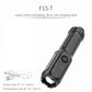 Telescopic Zoom Tactical Flashlight - Battery-Powered LED Torch, 4 Lighting Modes, Water-Resistant for Camping and Fishing
