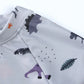 Long-Sleeve Rash Guard Top, Shorts, Polyester, Summer Beachwear – Fast-dry Unisex Baby Swimwear 2-Piece Kit
