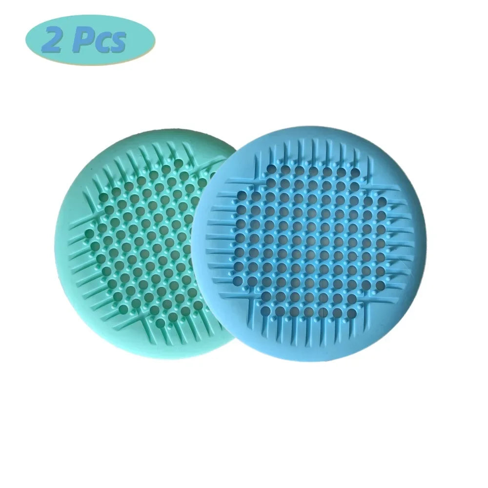 Shower Drain Hair Catcher Silicone Drain Cover - Suction Cup Bath Tub Strainer, Fall 2026 Household Refresh Gift Idea