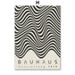 Bauhaus Green Minimalist Wall Art Canvas Print Water-Resistant