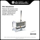 Travel-Friendly Wood Stove Foldable Stainless Steel Mini Camping Incense Burner Fall 2025 Mosquito Control And Tabletop Aroma