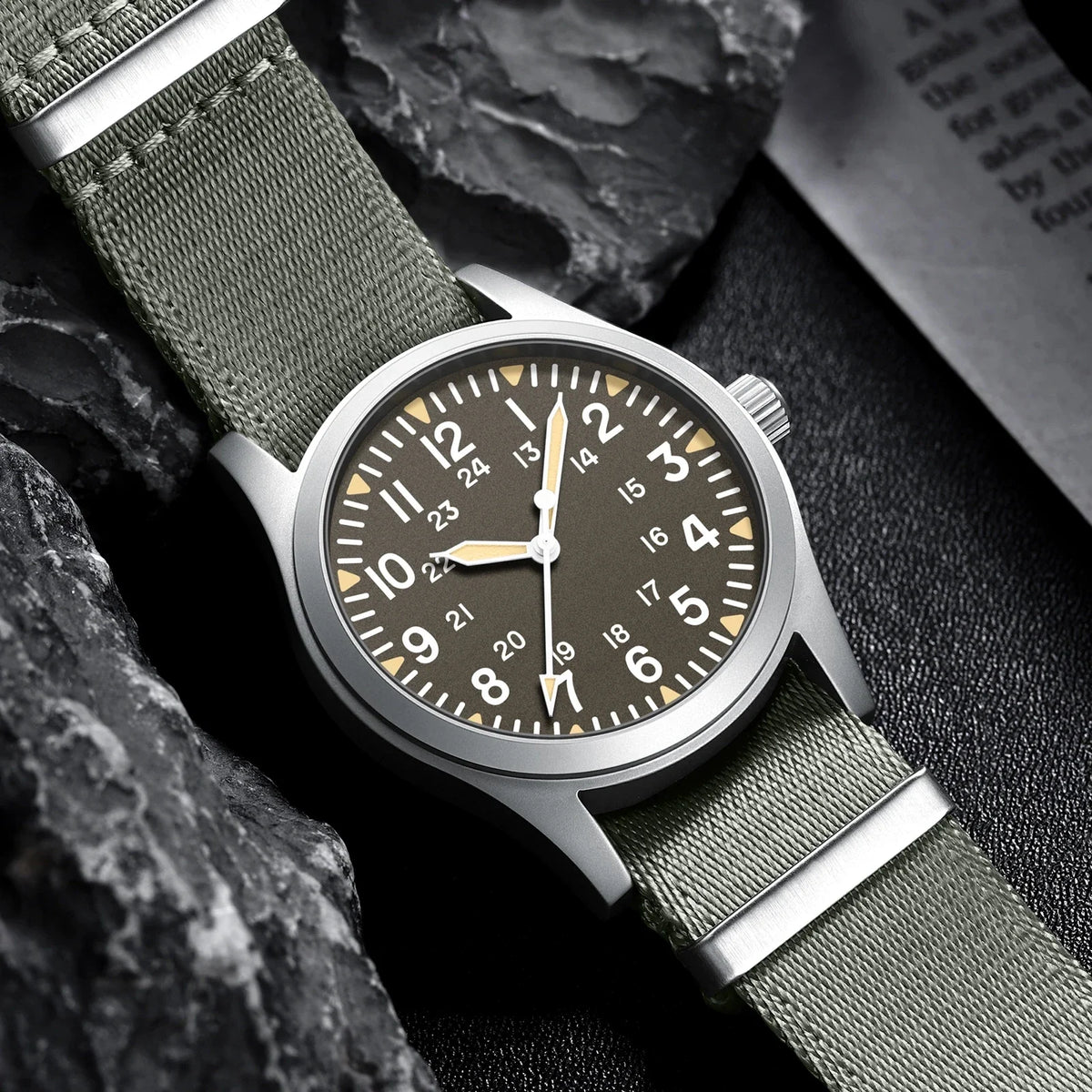 Military2025 Edition Quartz Field Watch 37mm Sapphire Fall