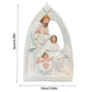 Scene Nativity Resin Figurine Holy Family Christmas Ornament For Desk Or Shelf Holiday Decor 2025 Gift