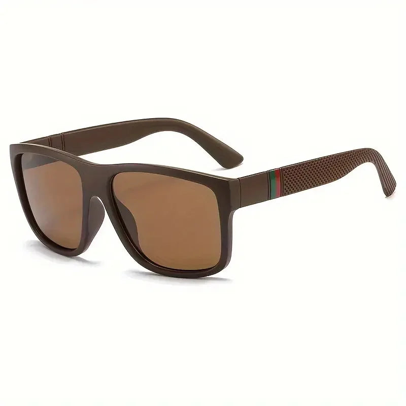 Fashion Square Polarized Sunglasses Men Women Black Sport Shades UV400 Trendy
