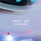 Window Car Neon Light Heart Shaped LED Interior Lamp TikTok Viral Fall 2026 Solar Powered Wiring Free