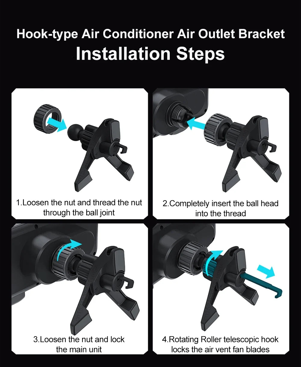 Wireless2026 Edition Car Charger Dual Coil Fold Screen Mount Fast Charge For Foldable Phones Air Vent Car Holder Fall