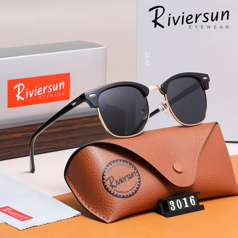 Unisex Outdoor Eyewear, TikTok Viral Fall 2026 Gift – Sunglasses UV400 Polarized Square Frame