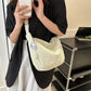Corduroy Crossbody Bag Large Capacity Beige Shoulder Bag Fall 2026 Regular Use