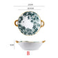 Inch 7.5 Japanese Ceramic Noodle Bowl With Handles Blue