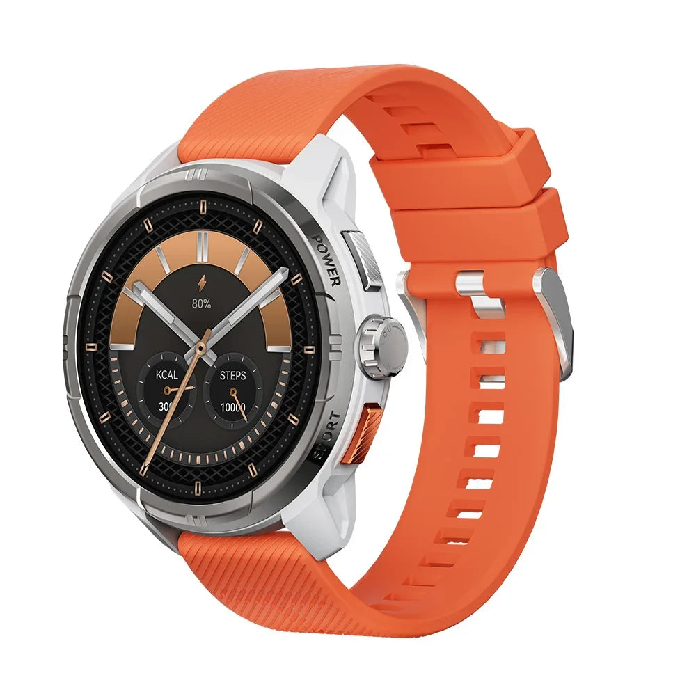 1.6-Inch AMOLED, 5ATM Water-Resistant, Bluetooth Calling, 22-Day Battery, Fall 2025 Gift – Smartwatch With GPS