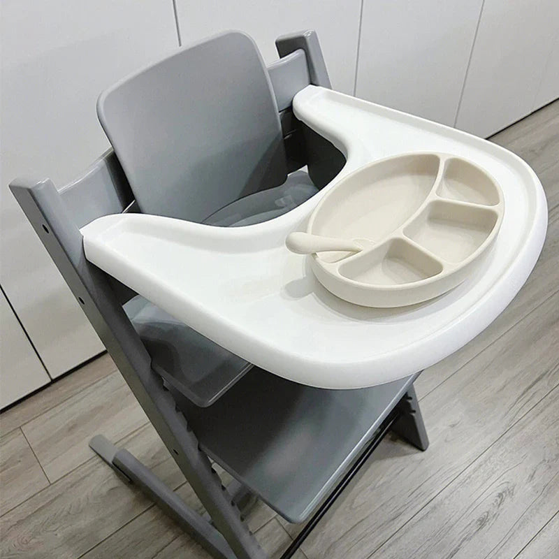 High Chair Tray Plate Baby Feeding Accessory Eco Friendly Tray For Simple Cleanup Fall 2026 Trend