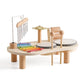 Educational Baby Toys Wooden Xylophone Bells - Montessori Music Table for Newborn Birthday Gifts