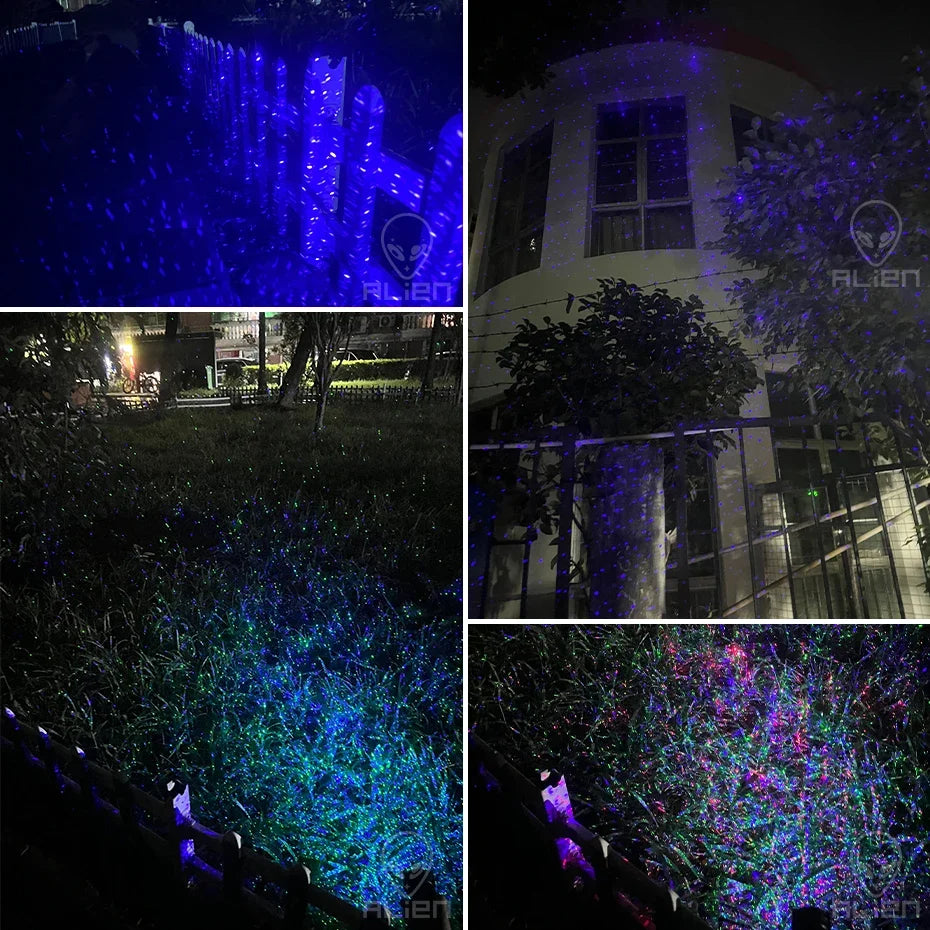 Christmas Laser Light Projector Water-Resistant Outdoor Garden