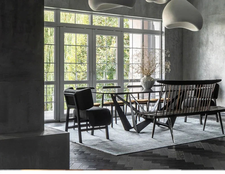 Japandi Pendant Ceiling Lamps Scandinavian Wabi Sabi LED Dining Room