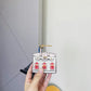 Inspired Birkin Mini Hand Bag - Platinum Bag Charm