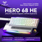 Mechanical Gaming Keyboard 68 Key RGB Travel-Friendly Esports