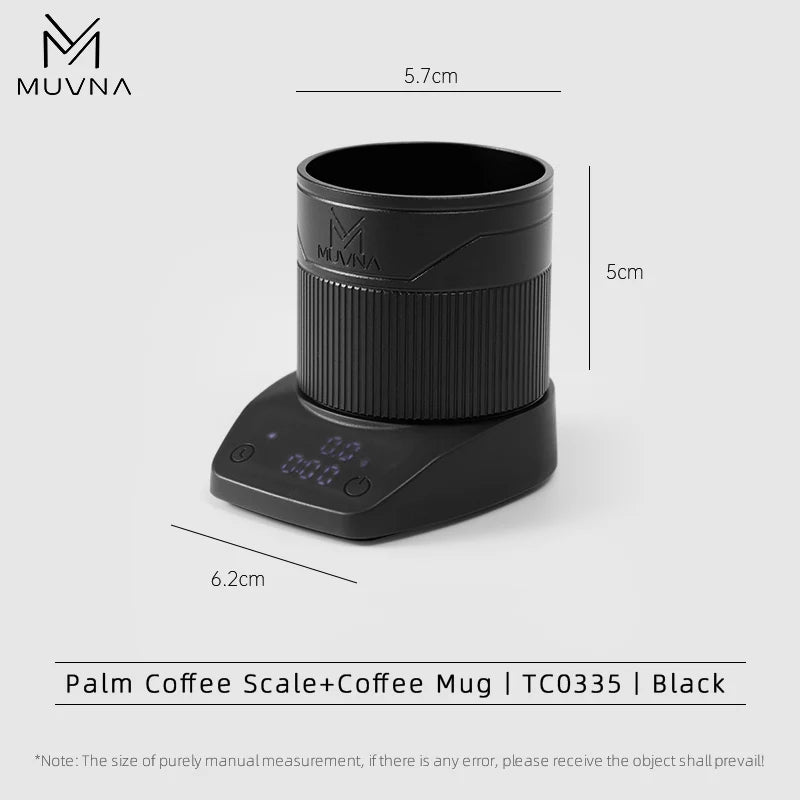 Coffee Scale 0.1g Accurate Mini Electronic Espresso Scale With LED Display And Powder Cup, Fall 2025 Barista Dosing