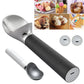 Motor-Driven Ice Cream Scoop Battery-Powered Heated Spoon LED Display Holiday 2025 Gift Simple Scooping Hard Ice Cream
