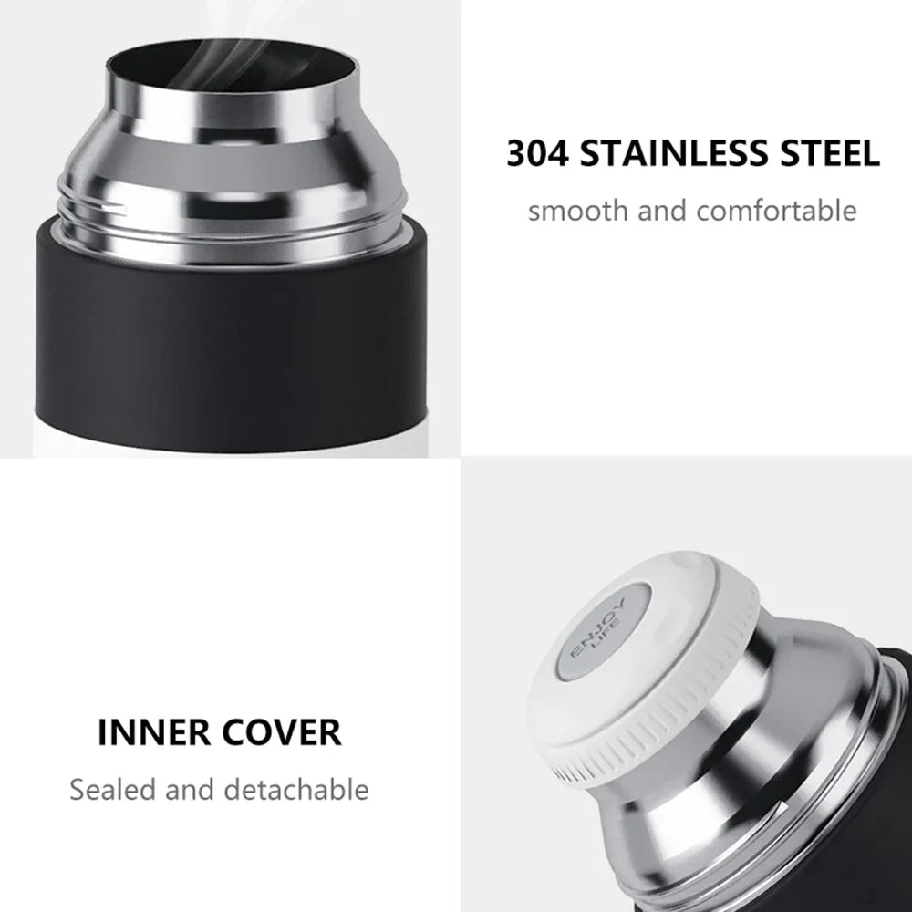 Water Travel Bottle 350ml 304 Stainless Steel Vacuum Thermos Flask Fall 2025 Insulated Leakproof On The Go