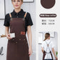 Kitchen Apron Pro-Grade Bib Apron Restaurant Work Apron Fall 2025 Water-Resistant Pockets Sturdy