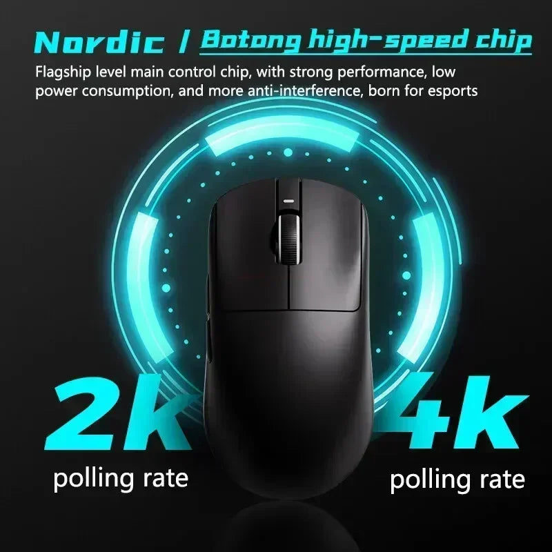 Gaming Mouse Cordless Light Ambidextrous 26000 DPI