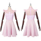 Glinda2025 Edition Witch Pink Cosplay Dress Halloween Party