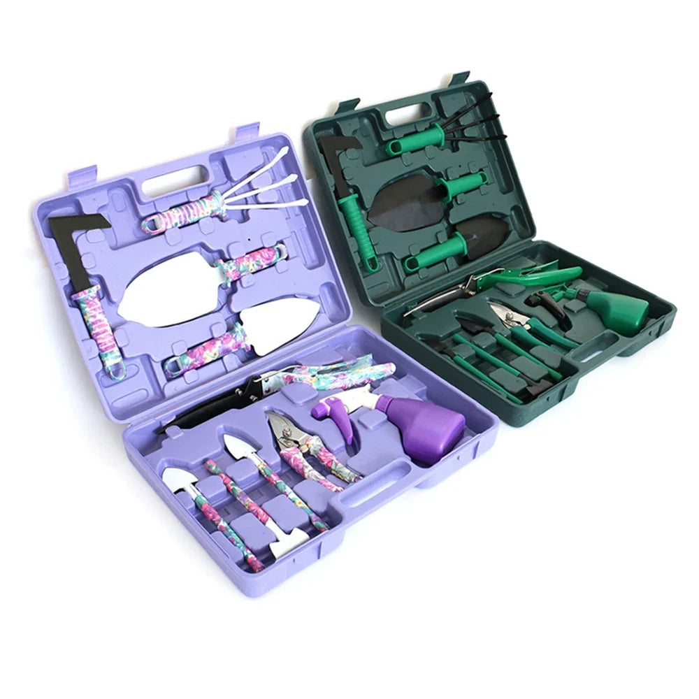 Horticultural Garden Tools Kit - Flower Trays, Shovels, and Potted Plant Accessories