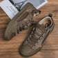 Sturdy men's outdoor sneakers - anti-slip wear-resistant fabric upper, for hiking and casual everyday