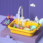 Electric Dishwasher Toy Set for Kids, Interactive Pretend Play Kitchen Sink with Sound, Multi-Color, Educational Role Play-1