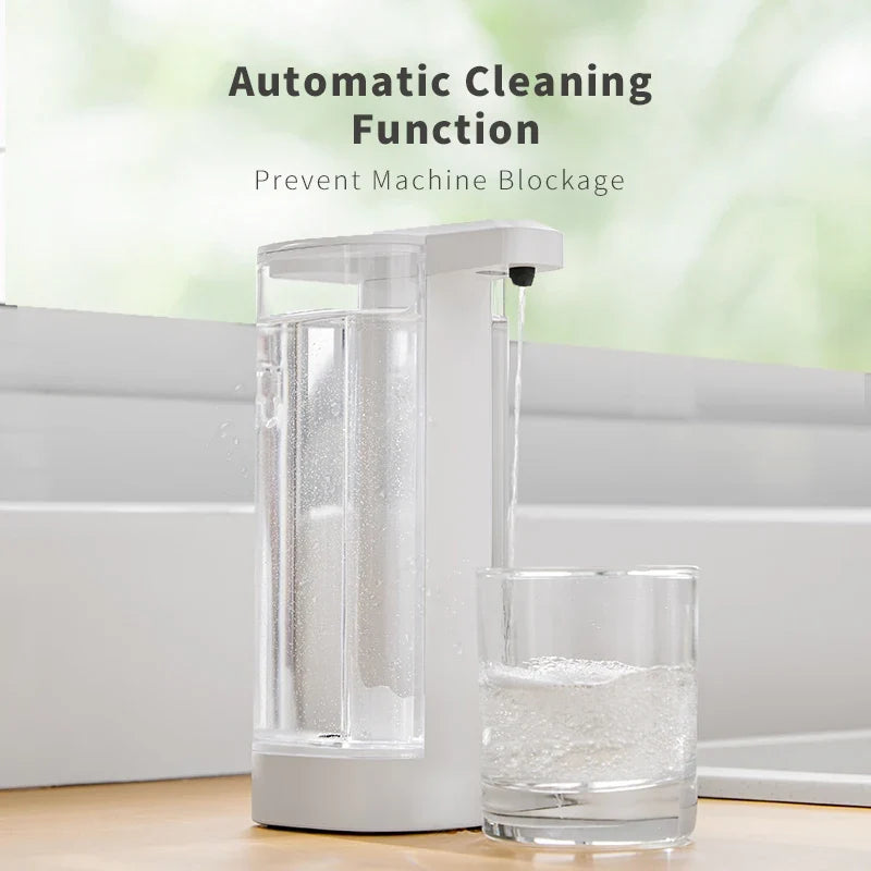 Automatic Dishwashing Machine Sensor Hand Sanitizer Dispenser - Intelligent Kitchen Soap Dispenser with Flexible Liquid Output