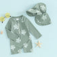 Light Toddler Boys Rash Guard Swimsuit - Long Sleeve, Turtle Print, Polyester, Beachwear